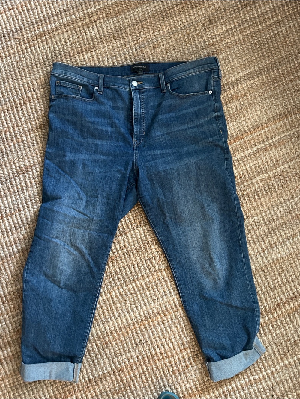 Women’s Banana Republic Blue Denim Jeans - high rise slim
